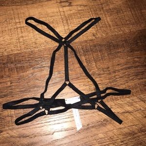 Free People Cage Harness Bra XS S